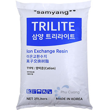 Hạt Nhựa Trao Đổi ION Cation H+ SAMYANG